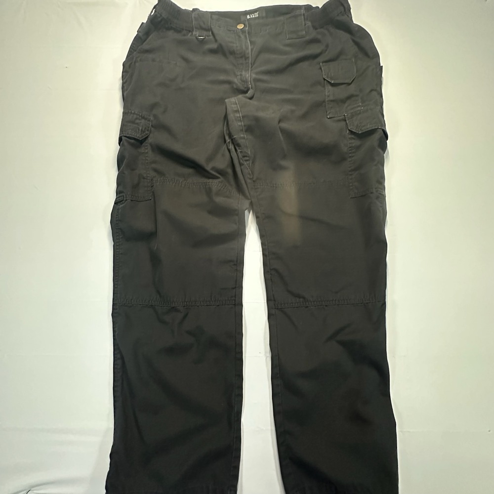 5.11 Tactical Womens Black Cargo Pants Size 20R Ripstop Work Utility 64306